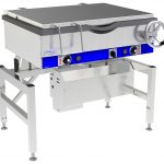 Stekbord, VKF25D/3, 140mm djup, Manuell tipp