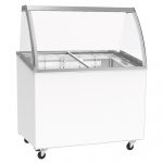 Glasdisk statisk kylning, 5 korgar -14°/-24°C