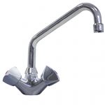 Enhålsblandare med U-pip & 2 grepp