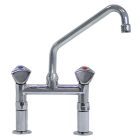 Tvåhålsblandare med U-pip