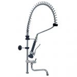 Förspolningsdusch med vridbar pip bänkmodell