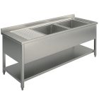 Diskbänk med 2 ho till höger, 700mm djup - Bild 3