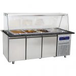 Värmedisk 3 dörrar för 5x GN 1/1