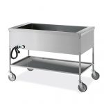 Bain-marie Vagn med 1 kar 3x GN 1/1