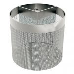 Deg/Pastakorg till kokgryta, tredelad 150 Liters