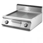 Stekhäll Elektrisk 10,8kW, räfflad kromad 80x73cm