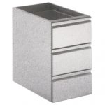 Gastronom byrå 3 lådor för bordsdjup 700 mm