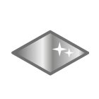 Stekhäll, gas 7kW, slät & kromad 40×73cm - Bild 2