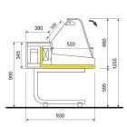 Kyldisk, +4°/+6°C, 150cm - Bild 2