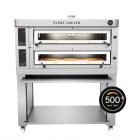 High Temp Pizzaugn 500­° P601, 2 Däck - Sveba Dahlen
