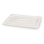 Lid for GN containers white polycarbonate Gastronorm containers polycarbonate white