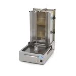 Kebabgrill Gas - 2 brännare - 20 kg kött