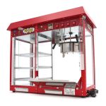 Popcornmaskin - 150gr - med uppvärmningshylla